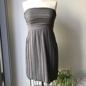 Theory Silk Strapless Dress